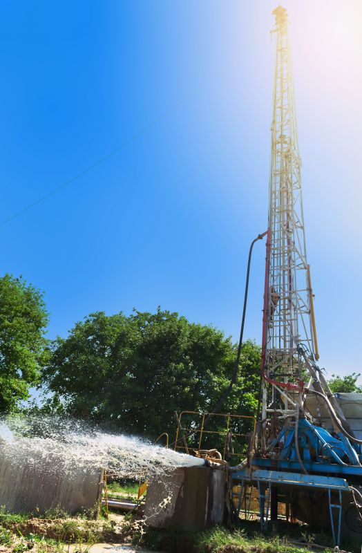 Drilling Rig at Work