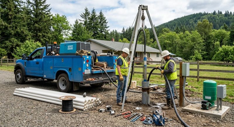 Irrigation Well Installation in Carson City, NV