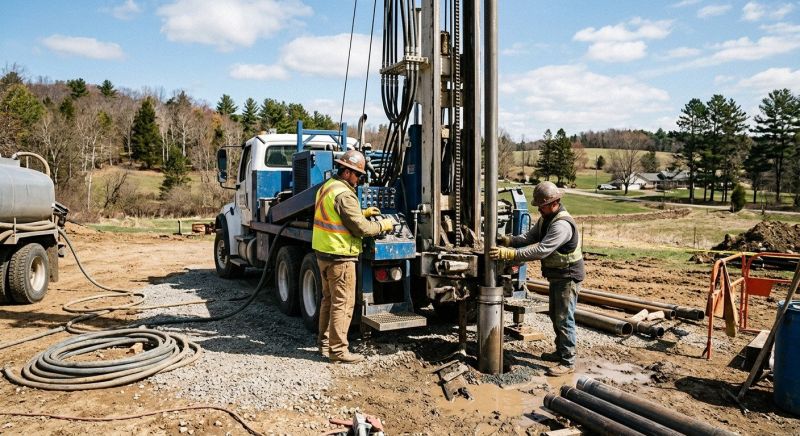 Groundwater Well Construction Service